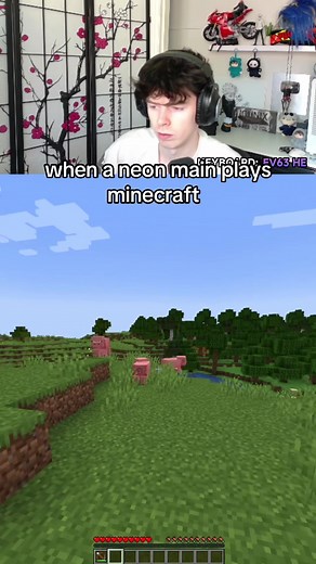 minecraft neon 🤯 #fyp #viral #valorant #neonmain | neon
