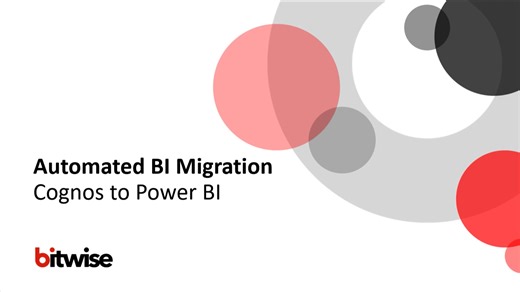 Demo: Cognos Report Migration to Power BI in Microsoft Fabric
