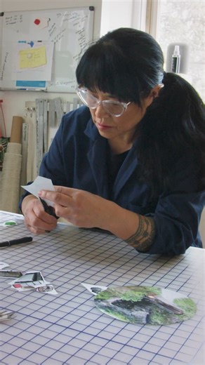 PBS | No one creates pop-up books like @colette_fu 📖✨ We could watch these worlds unfold all day — inspired by Chinese American history and her... | Instagram