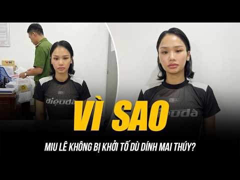 VÌ SAO MIU LÊ KHÔNG BỊ KHỞI TỐ DÙ DÍNH MAI THÚY? | VẪN CÓ THỂ ĐI DIỄN VÀ ĐÓNG PHIM BÌNH THƯỜNG