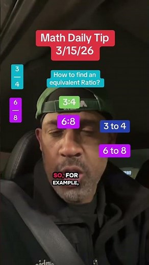 How to find an equivalent ratio? math with Mr J #math #fractions #ratio #foryou