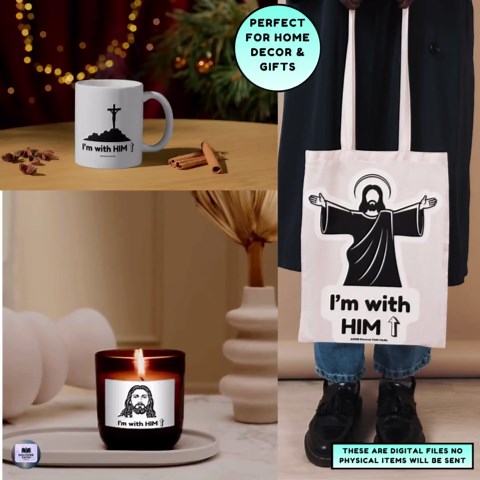 Christian Digital Stickers | Jesus Decal | Faith-based Home Decor | Cricut-friendly - Etsy