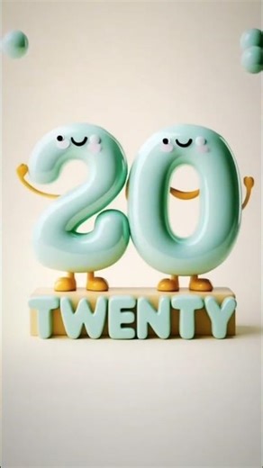 1 To 20 counting #junior #viralvideo #kids123 #123go #cute