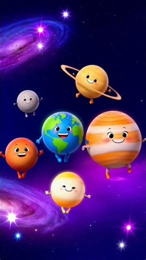 Planets Dancing in Space | Fun Solar System Dance Song for Kids | Learn Planets
