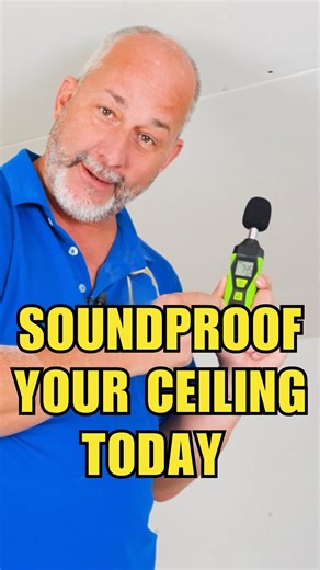 Jeff Thorman | Home RenoVision on Instagram: "Stop noise in its tracks with this soundproofing DIY. Comment NOISE and I’ll send you the video! #Silenceisgolden #diy #soundproofing"