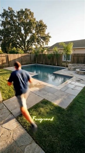 Watch This Empty Backyard Turn Into a Luxury Infinity Pool Oasis ✨