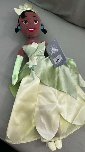 Disney Parks Princess Tiana Plush Doll #shorts