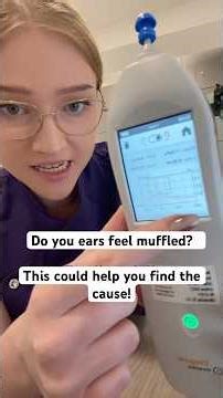 Do you ears feel muffled? This test could give you clarity! #tinnitus #hearingloss