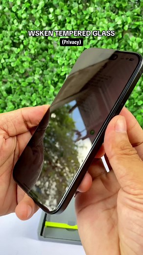 WSKEN Privacy Tempered Glass Installation Tutorial