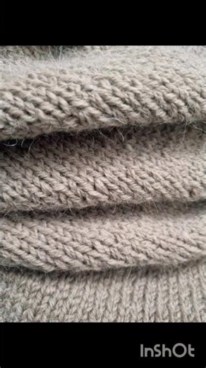 I continue knitting with alpaca #alpacayarn #knitting #brownstyle