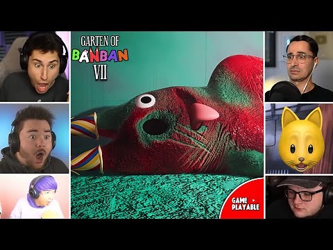 Youtubers React To Garten Of Banban 7 Trailer