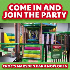 Croc's Playcentre Marsden Park is NOW OPEN!! Come in and join the party this weekend! Find us at L2, 9 Hollinsworth Rd (above JB HiFi), Marsden Park, NSW | Croc's Playcentre