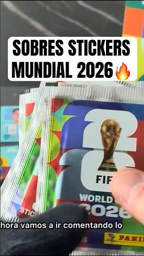 NEW 2026 WORLD CUP PACK ⚽🔥#panini #stickers #worldcupstickers #adrenalynxl