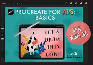 Procreate für Kinder: Grundlagen-Wir zeichnen eine Kuh! | Anita Garcia Sterimberg | Skillshare