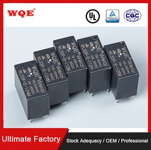 [Hot Item] Cube Power Relay with 5 Pin 12V 5A 10A Wl33f 5pins Relays Mini Rele for Household Appliance /Auto Control / Smart Home / Alarm System
