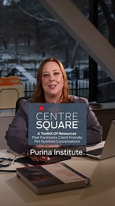 🎉 New video series: CentreSquare Hacks with Shelly Adrian, DVM! Shelly reviews her daily schedule to prep CentreSquare tools, like the MER calculator and BCS chart for smoother nutrition conversations. See how CentreSquare can help in your daily practice ⬇️ http://spr.ly/61864qyOk | Purina Institute