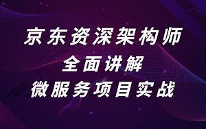 Java微服务视频教程：全面讲解Spring Cloud Alibaba技术栈