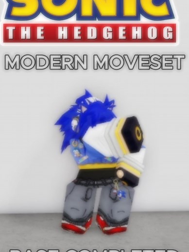 SONIC FULL BASE MOVESET | #sonic #jujutsushenanigans #jjs #custommoveset #skillbuilder