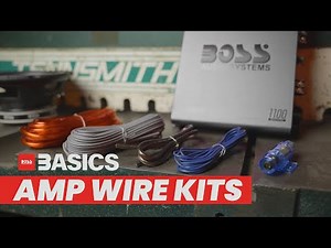 BOSS Basics: Amplifier Wiring Kits
