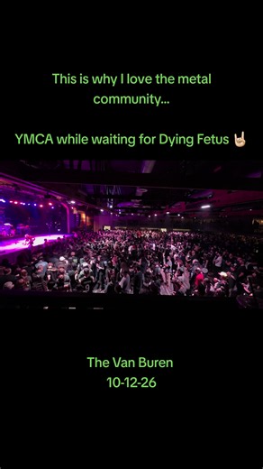 Metalheads f'ing rule 🤘🏻⚡ #ymca #dyingfetus #crowbar #sanguisugabogg #metaltok @Dying Fetus @Crowbarmusic @Sanguisugabogg @Left To Suffer @DETERIOROT
