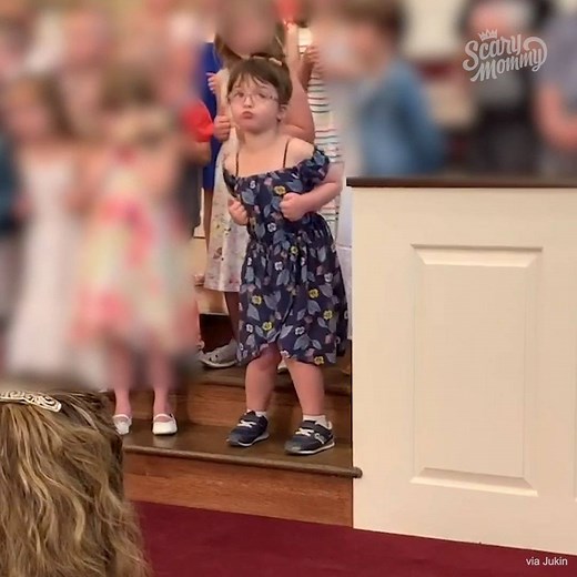 This girl is a definite MOOD. | Scary Mommy Time Out