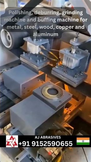 Polishing, deburring, grinding machine and buffing machine for metal, steel, wood, copper and alumin