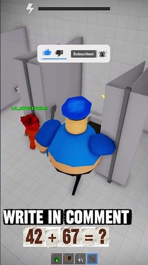 YOU THINK YOU CAN RUN FROM BARRY in PRISON RUN? #roblox