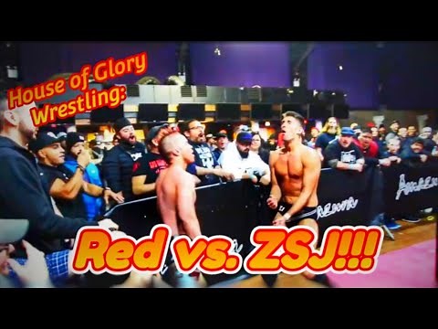 Full Match: Amazing Red vs. Zack Saber Jr.!!!