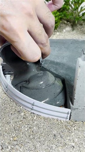 Satisfying Mini Brick Foundation for Porch & Steps 🧱🔥 #Shorts #miniaturehouse #diy #minibricks