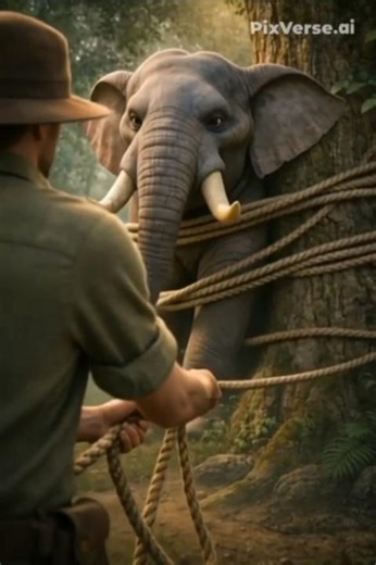 Rabbit Saves The Elephant #rabbit #elephant #3danimation #short #entertainment #funnycartoon