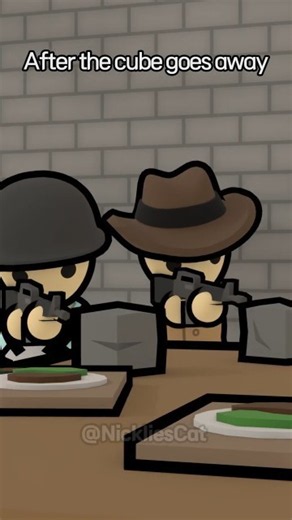 After the cube goes away #rimworld #3danimation