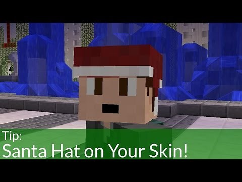Add a Santa Hat to Your Minecraft Skin!