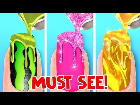 INCREDIBLE NAIL HACKS 💅✨ Do You Have What It Takes For This Beauty Hack? By 123Go! Hype!
