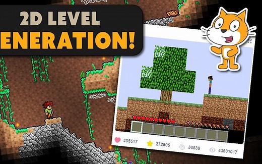 griffpatch 沙盒游戏的程序化世界生成？！💥 它是如何工作的？