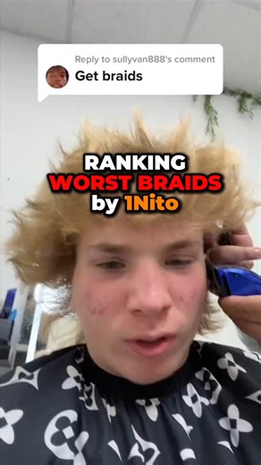 SimKnows aka. MemeoMeter aka. Mr Symson on Instagram: "I'm dying 🤣 #braids #haircut #funny #tiktok"