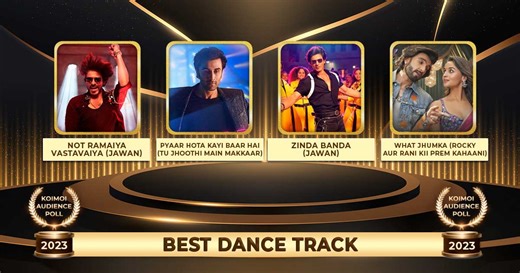 Koimoi Audience Poll 2023: From 'Jawan' Shah Rukh Khan's Not Ramaiya Vastavaiya To 'Rani' Alia Bhatt's What Jhumka - Vote For The Best Dance Track!