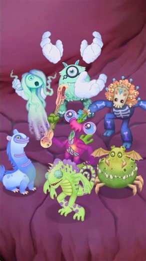 Fandhul, Meebkin, Whisp, Blarret, X’rt, Boodoo, and Kazilleon on Shadow Islet! #msm #shorts