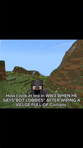 “Bro Called It Bot Lobby After This… (Minecraft)”💀🫥