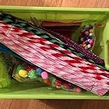 FUNZBO Arts and Crafts Supplies for Kids-Easter Craft Kit with Glitter Glue Stick,Pipe Cleaners Pom Poms Craft Tools,DIY School Supplies Kit, Girls Toys, Birathday Gifts for Girls Boys Age 4+