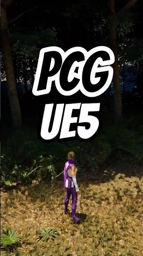 Introduction to PCG in Unreal Engine #unrealengine #ue5 #gamedev #3d #indiedev #gamedevelopment