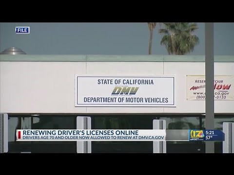 Seniors now able to renew their driver’s license online