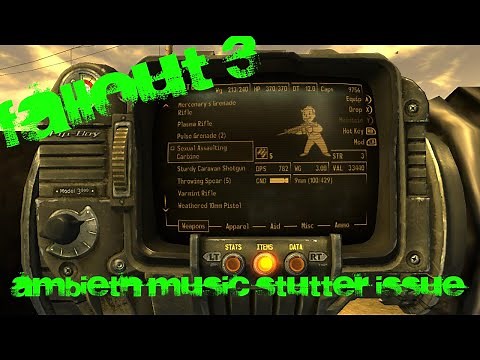 Fallout 3 GOTY V1.7.0.4 / New Vegas Ambient Music Stutter/Crackle Fix - Windows 10/11 (May 2024)