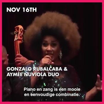 Kaja Draksler's tips for BIMHUIS in November! 03/11 - BIMHUIS Composition Assignment: Kaja Draksler 05/11 - Peter Evans: Being and Becoming 16/11 - Gonzalo Rubalcaba & Aymée Nuviola Duo 22/11 - Schouten/Courtois/Janssen | Warelis | Klein/Rosaly/Warelis Kaja Draksler will present her BIMHUIS Composition Assignment on November 3rd with her new avant-garde, matter 100, featuring Lena Hessels, Marta Warelis, Andy Moor, Samo Kutin & Macio Moretti. Explore our full program here: bit.ly/BIMHUISAgenda E