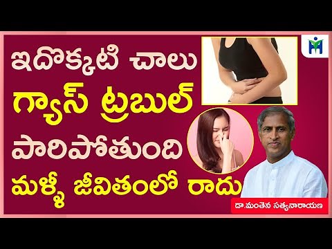 ఇది తింటే చాలు గ్యాస్ ట్రబుల్ పారిపోతుంది | Gas Trouble Solution | Manthena Satyanarayana Raju