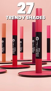 11M views · 697 reactions | Matte lips, vibrant shades – thanks to...