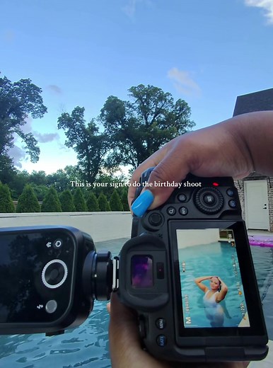 Creative Birthday Shoot Ideas by the Pool