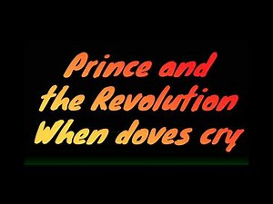 Prince and the Revolution - When doves cry - LED Visuals