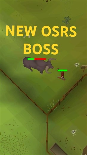 NEW OSRS COW BOSS 🐄 #oldschoolrunescape #runescape #cow #boss #brutus