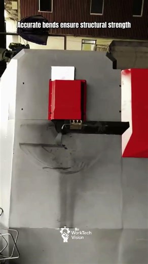 Automatic stirrup bending process using CNC rebar bending machine in workshop line