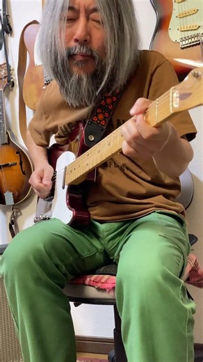 【ルーツ髭おじさんのGuitar Secret】「Hello Mary Lou」(James Burtonソロ) #guitar #telecaster